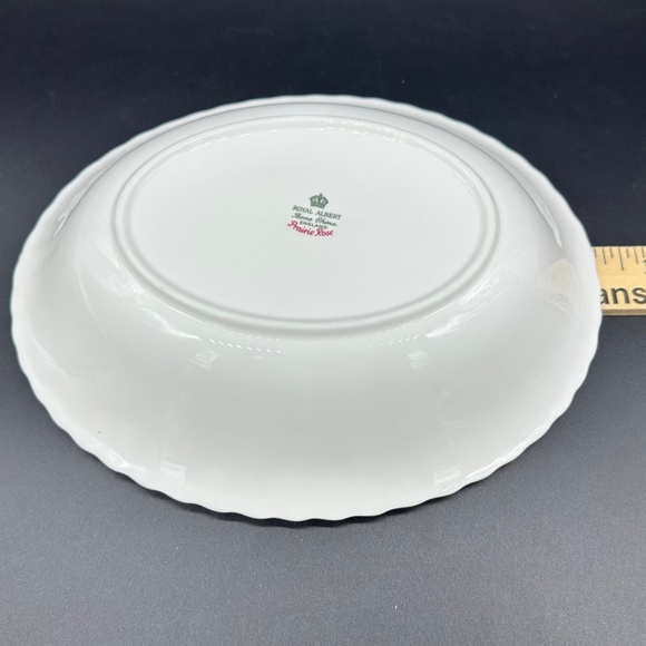 Royal Albert Prairie Rose Oval Open Serving Bowl Bone China England - Picture 4 of 5